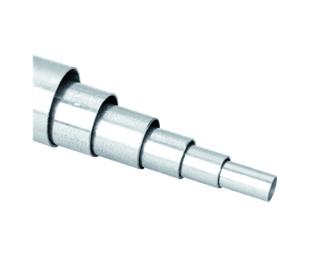 Non-threadable galvanised steel rigid conduit  ø16x1x3000mm