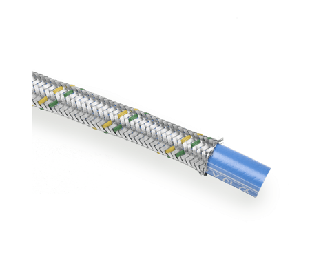 Tubo flessibile PVC liscio ø10x15,5 treccia