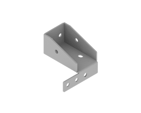 Mounting brackets for rack uprights 4 pcs  