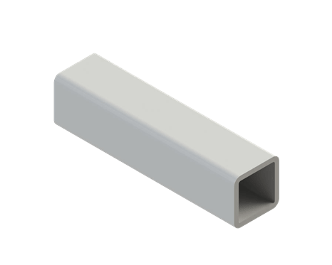 80x80 mm square pipe L1000