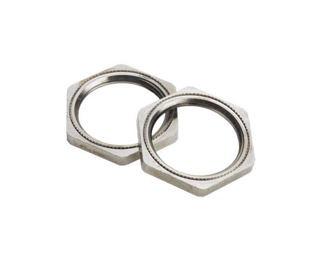 Serrated ring nut 16