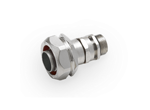 1PZ RACCORDI PER TUBI FLESSIBILI ACCIAIO ZINCATO - ø Cm.13