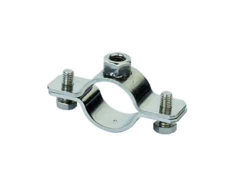 Stainless steel AISI304 conduit clip collar ø32-36mm - 1