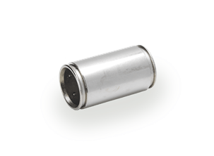 Raccordi tubo-tubo in ottone nichelato