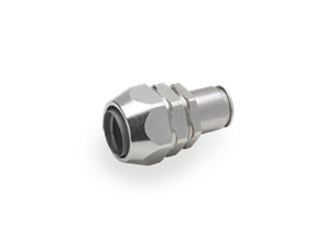 Raccordi metallici tubo rigido - tubo flessibile a doppio bloccaggio