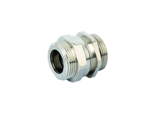 Nickel plated brass gland adapters