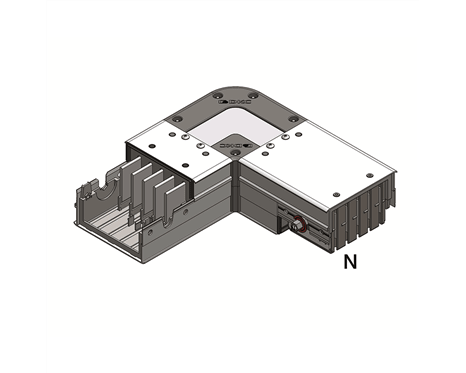 Standard vertical angle Type 2, 200mm + 200mm, 4P, 160A