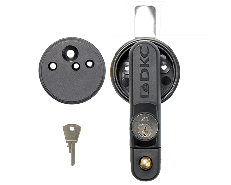 Lock for enclosure GRAFI - cod. Y12 / lockable lever
