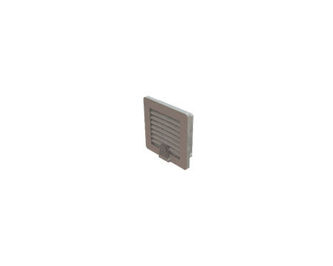 Ventilation grid with filter 110x110m EMC