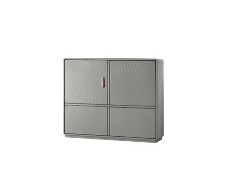 Fiberglass enclosure Grafi12-940x1150x330 -IP55 -1compartment+plinth