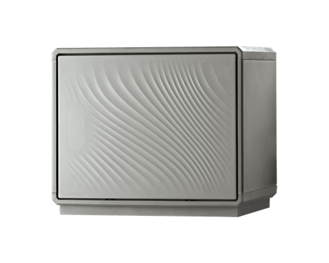 Fiberglass plinth Grafi5 - 400x580x330 - IP55