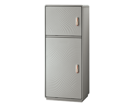 Fiberglass enclosure Grafi5-940x580x330 -IP55 -2compartments