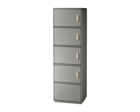 Fiberglass enclosure Grafi5-1840x580x330 -IP55 -4compartments+plinth