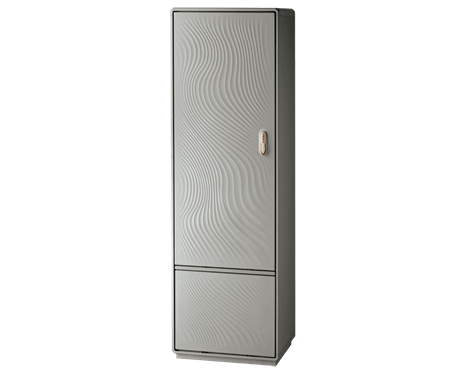 Fiberglass enclosure Grafi-7-1390x685x330 -IP55 -1compartment+plinth