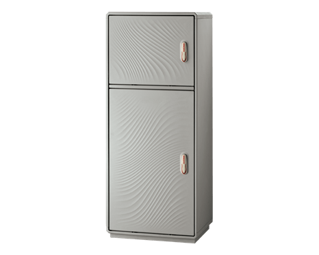Fiberglass enclosure Grafi-7-1390x685x330 -IP55 -2compartments