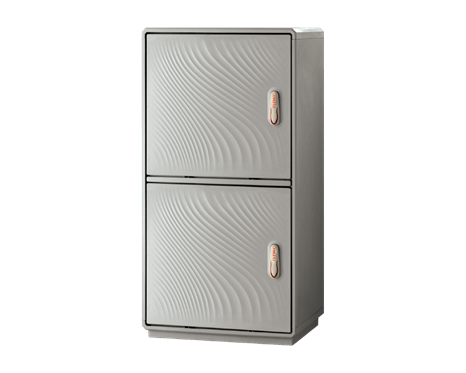 Fiberglass enclosure Grafi9-1390x910x330 -IP55 -2compartments