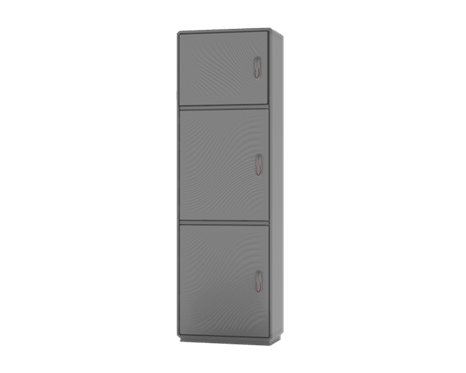 Fiberglass enclosure Grafi9-1840x910x330 -IP55 -3compartments
