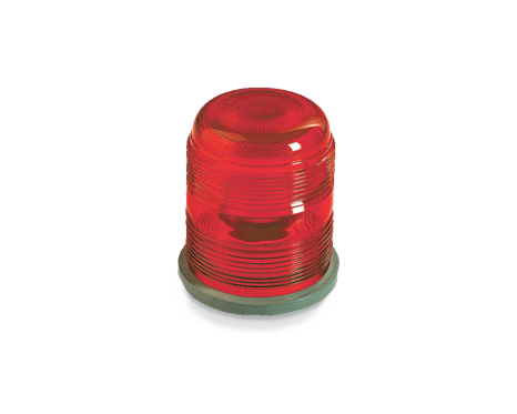 Lens 360° red - Tempereted glass