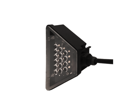 Indicator for Guardrail-One way-left/right side-Connection by shank and nut-12V-350cd