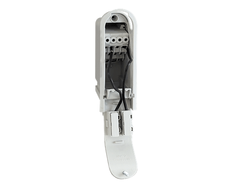 Lamp-post terminal block - 4 poles / 2 fuseholders / slot 38x132
