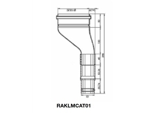 Internal air deflector/convoyer