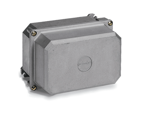 Derivation box wall install./aluminium alloy - 366x357x219