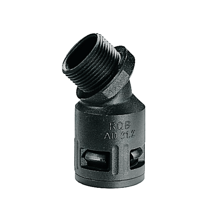 Oase Raccordo A Gomito DN110/45° – Nero, Diametro 100mm, Per Filtri