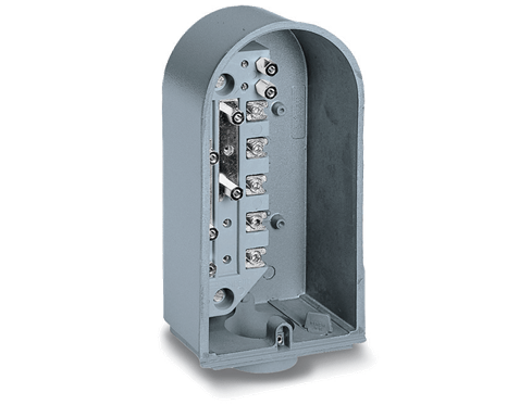 Cathodic protection box -Anodised alluminium alloy - Equipped