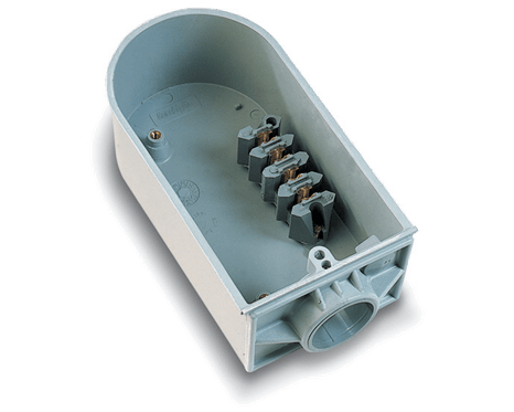 Cathodic protection box - fiberglass - Equipped