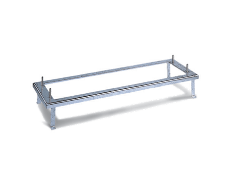 Floor anchor frame for enclosure CV 462