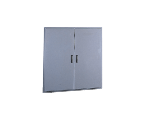 Masonry niches door 1285x1331 - IP43 / door with 2 wings