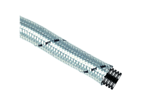PA 6 protected by galvanized steel braided sleeving - 5000-T
