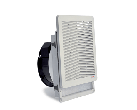 Filtro di dimensioni 204 x 204 mm, con ventilatore 230Vac