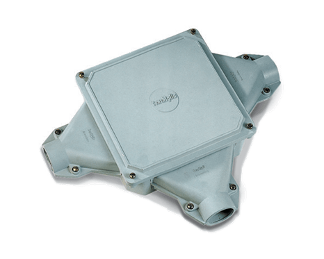 Derivation box - Fiberglass/empty- 259x259x99